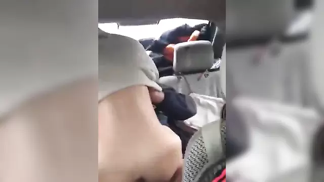 Fucking in the car with my asian lover